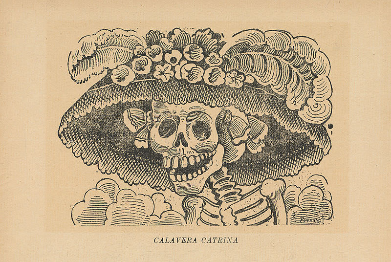 亡靈節遊行 卡翠娜骷髏La Calavera Catrina 亡靈節遊行 卡翠娜骷髏La Calavera Catrina